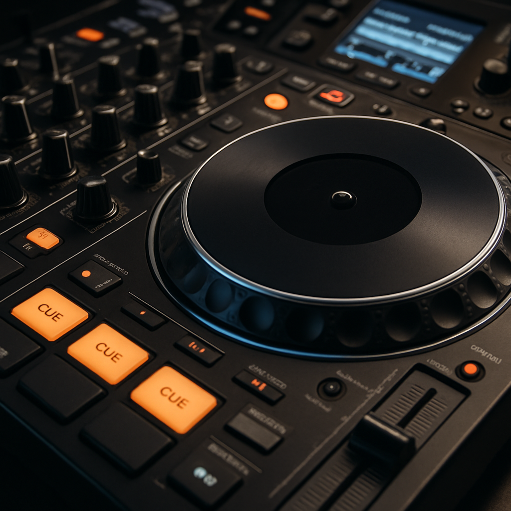 ซูมเข้าภาพ ระบบเสียง เช่น เครื่องดีเจ